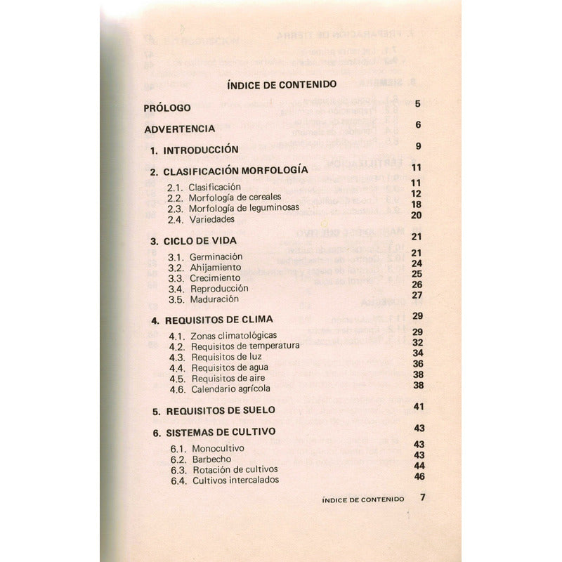 Cultivos Basicos -manuales Agropecuarios-. Mexico 1982