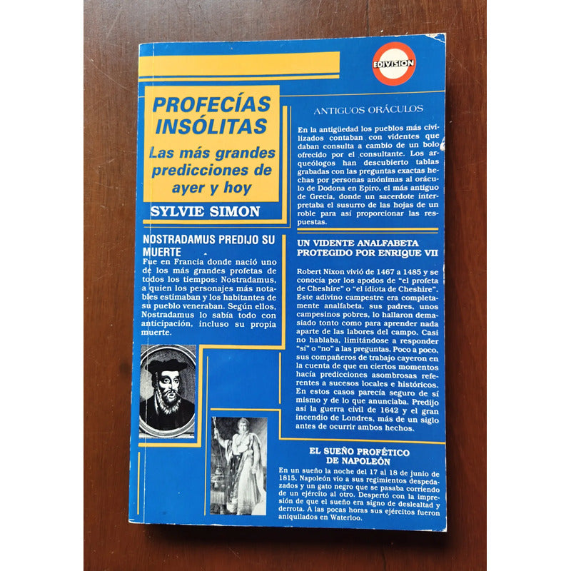 Profecías Insólitas. Sylvie Simon (predicciones)