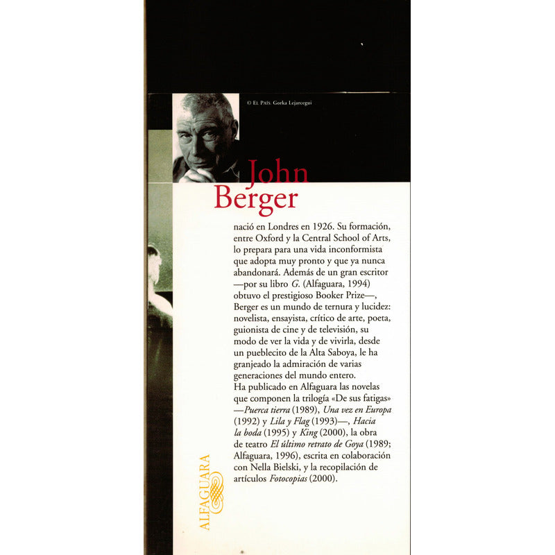 Un Pintor De Hoy. John Berger, España 2002