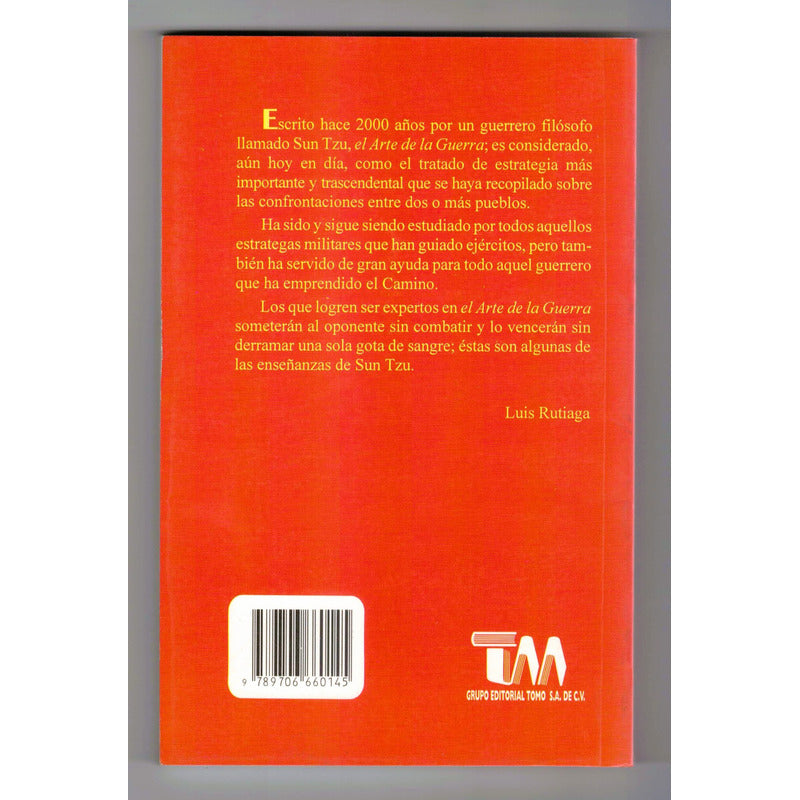 El Arte De La Guerra. Sun Tzu, Clasicos De Oriente