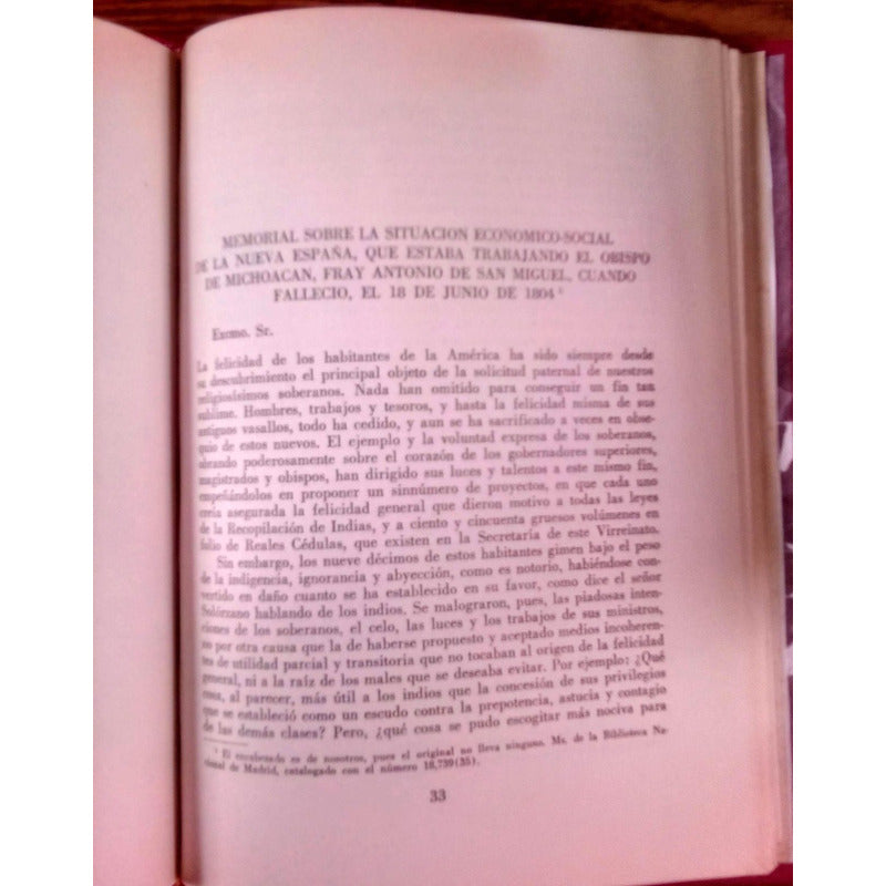 Notable Escrito Postumo Obispo De Michoacan (1804), Lemonine
