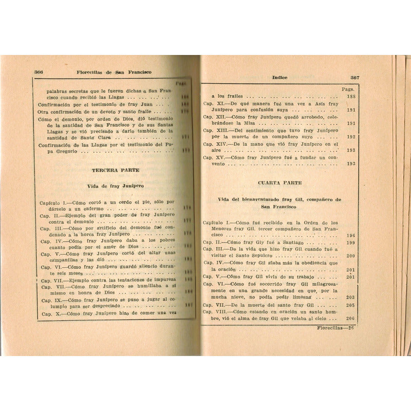 Florecillas De San Francisco. Jose Novoa, Mexico 1943