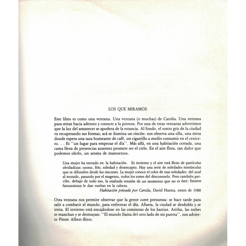 Carolia Paniagua. Mexico 1990 C A T A L O G O