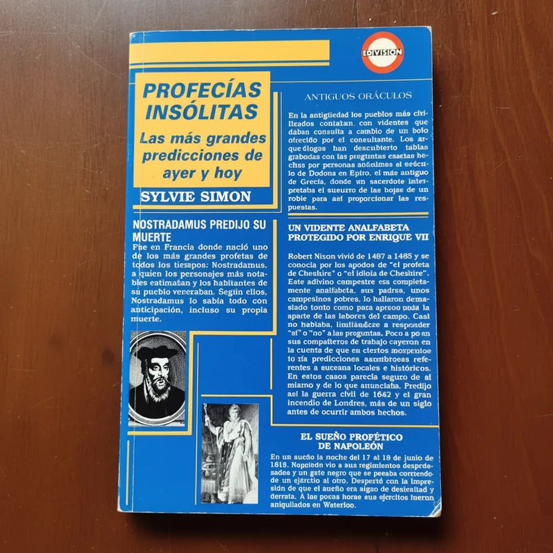 Profecías Insólitas. Sylvie Simon (predicciones)