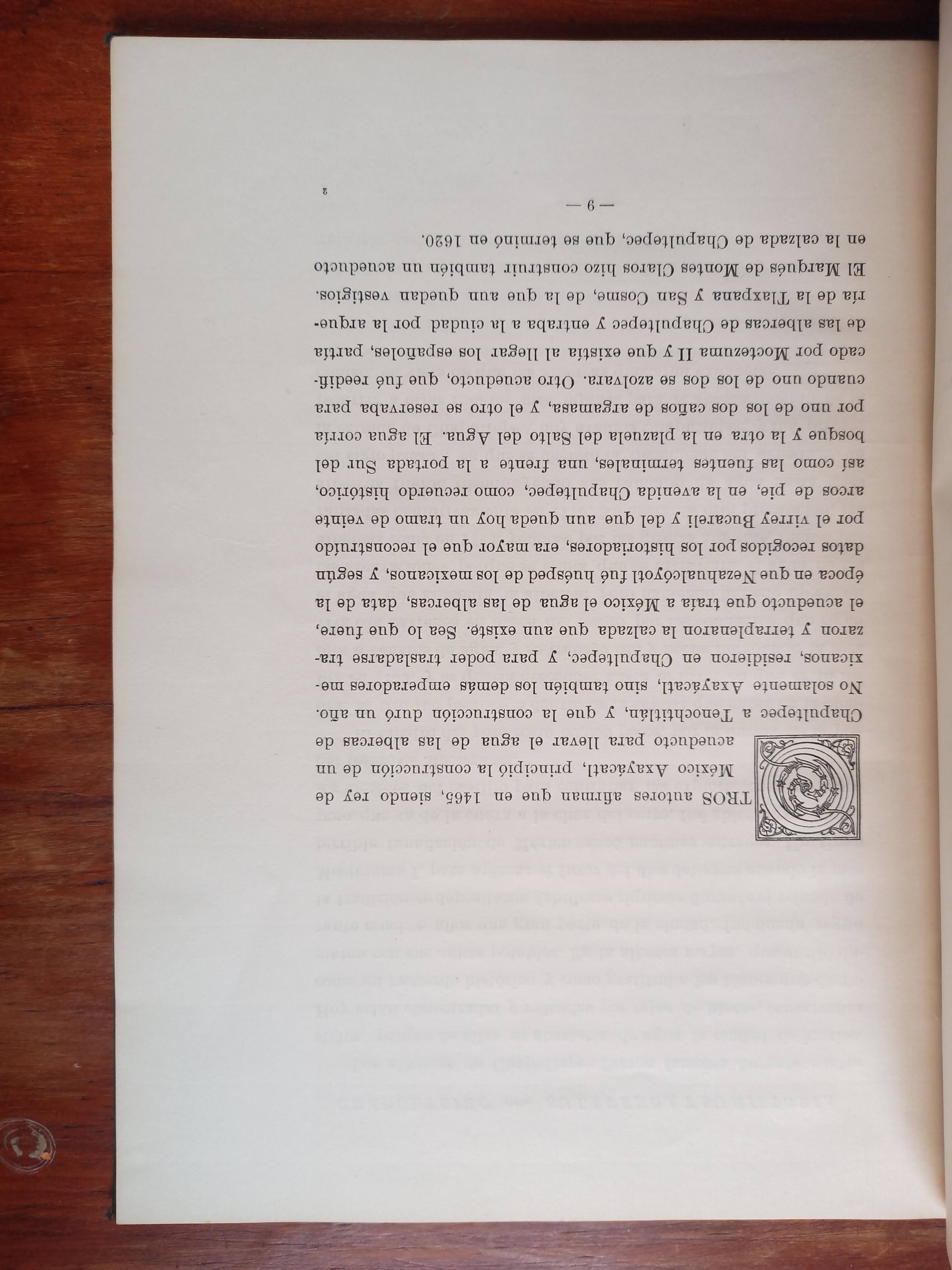 Chapultepec -su leyenda y su historia-. Ruben M Campos, Mexico 1922