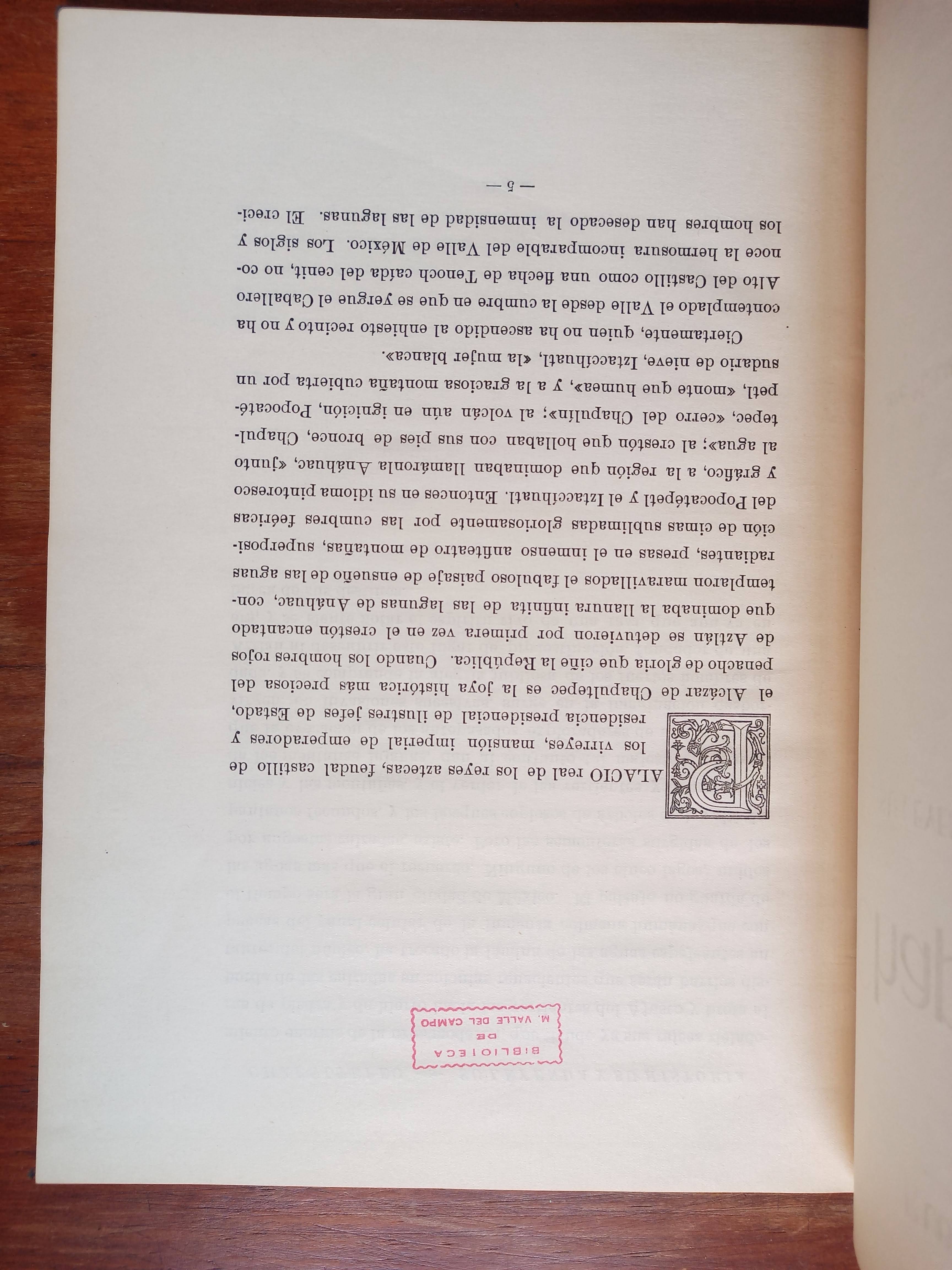 Chapultepec -su leyenda y su historia-. Ruben M Campos, Mexico 1922