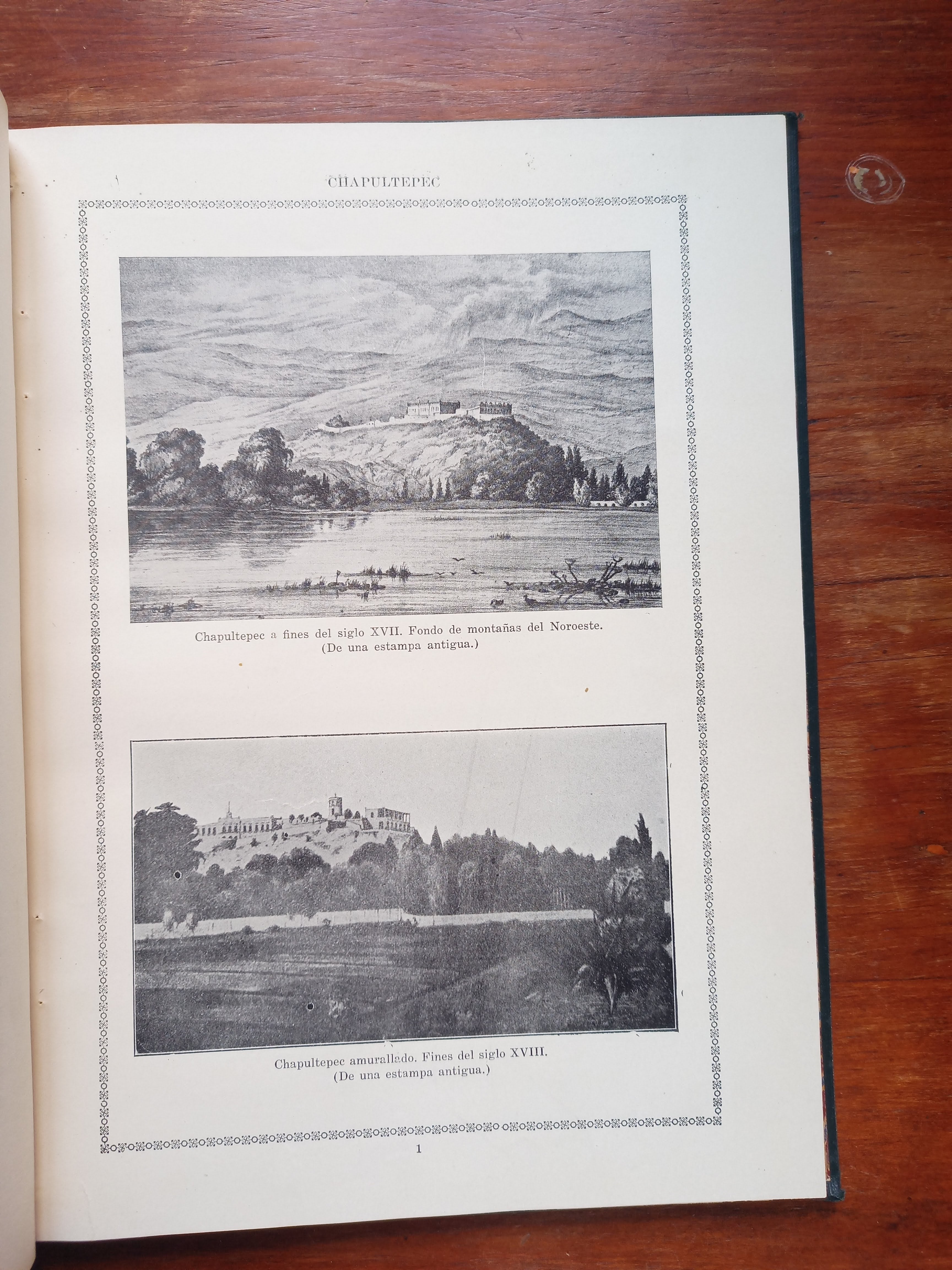 Chapultepec -su leyenda y su historia-. Ruben M Campos, Mexico 1922