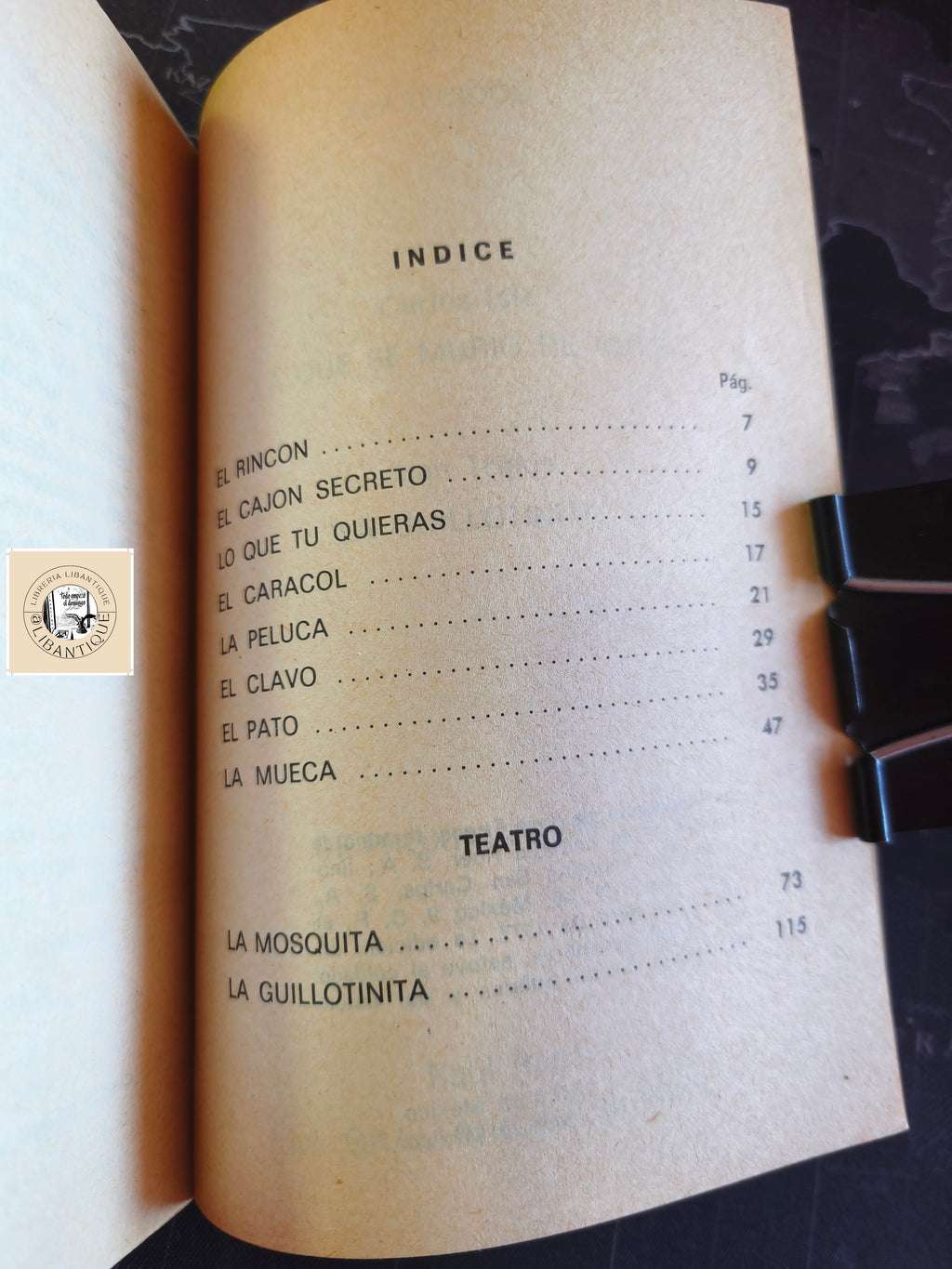 La Guillotinita Juan Trigos INBA ed 1977 1a